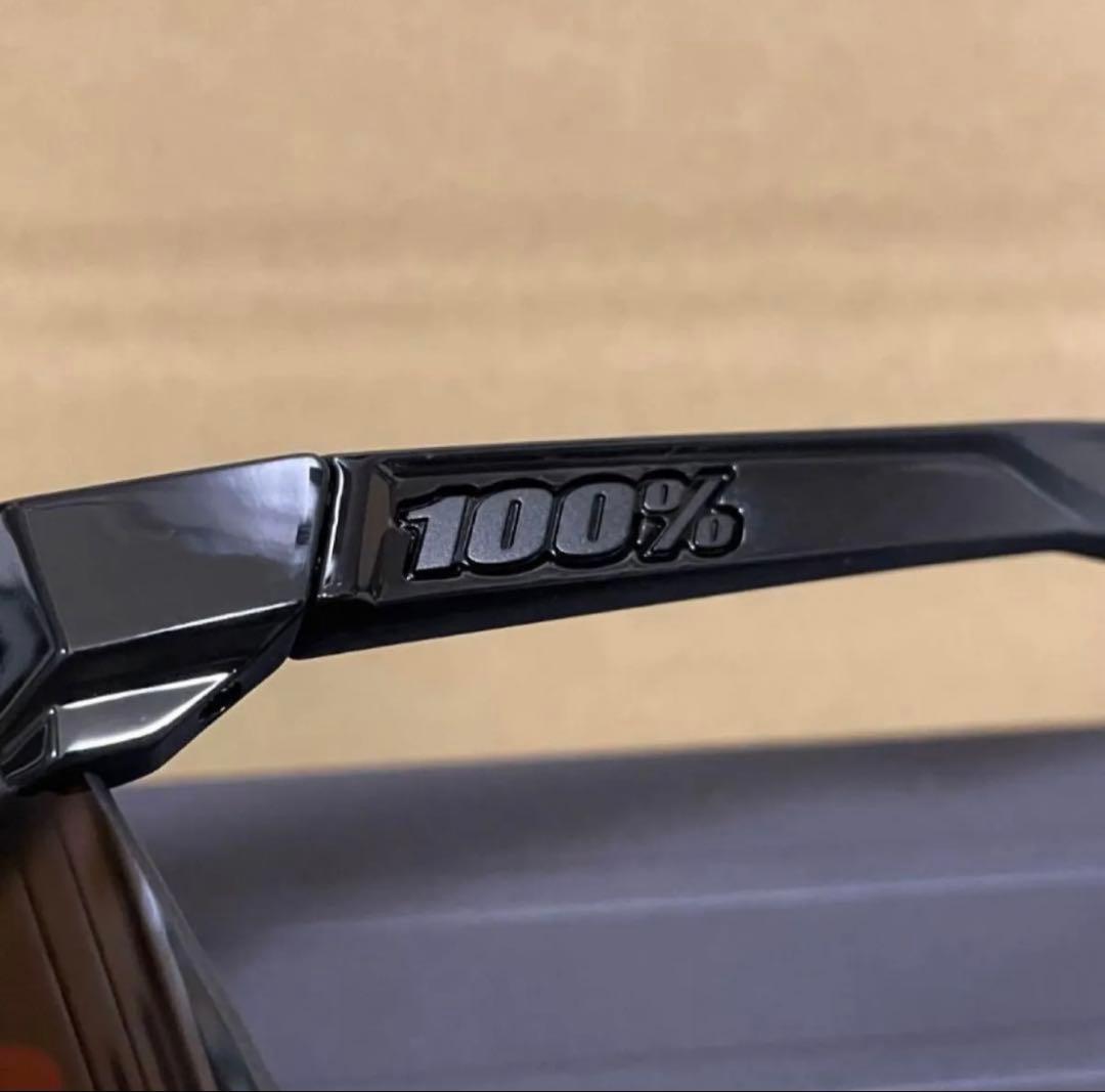 100% サングラス S3 Matte black ワンハンドレッド サングラス