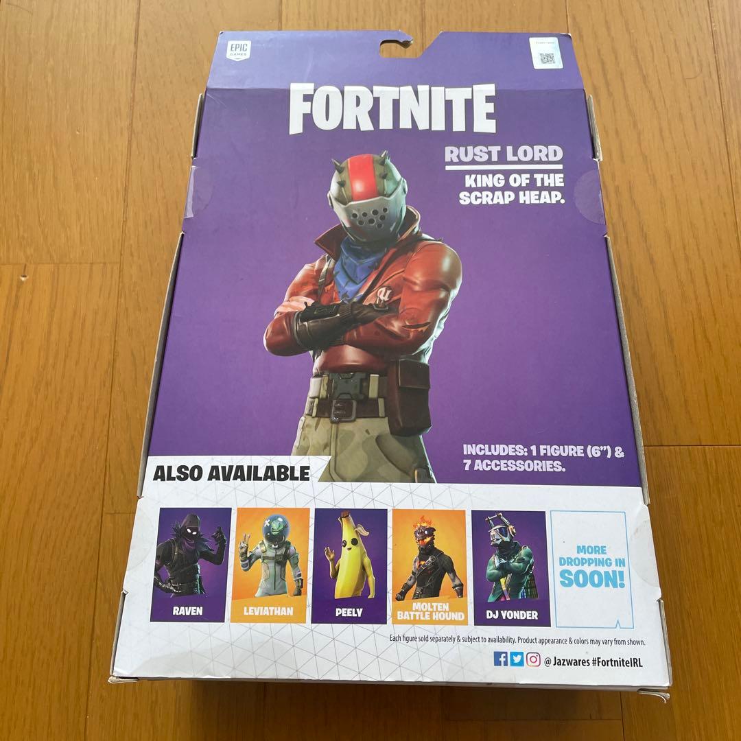 未使用　Fortnite Rust Lord フィギュア legendary
