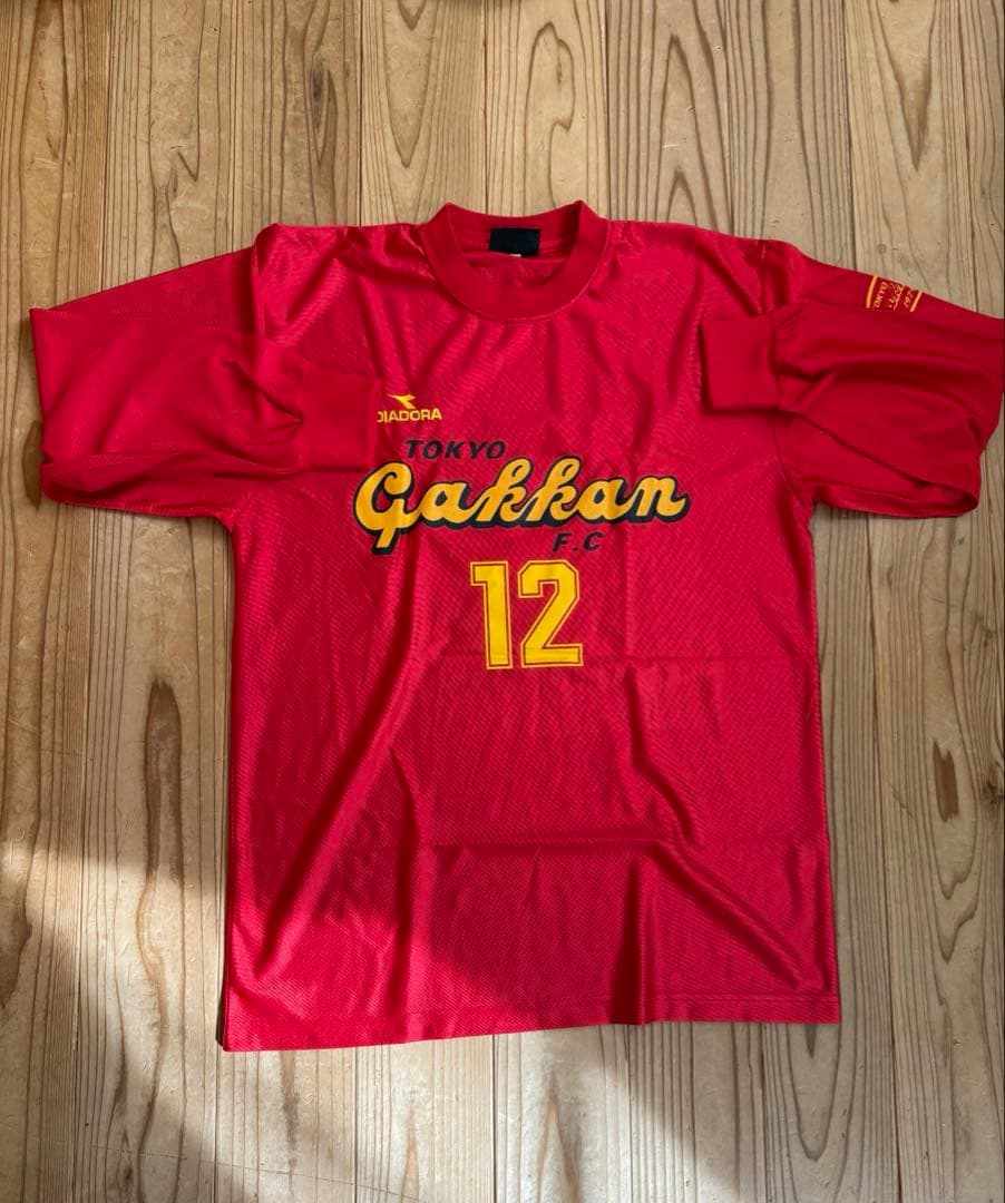 千葉　東京学館サッカー部公式長袖ユニフォーム　未使用品