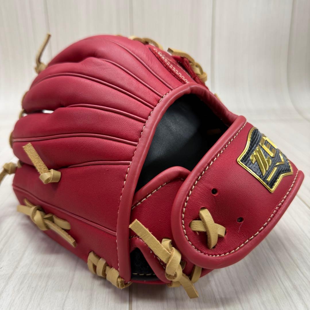 ZETT　ゼット　少年軟式グランドヒーロー　オールラウンド用　レッド　右投げ