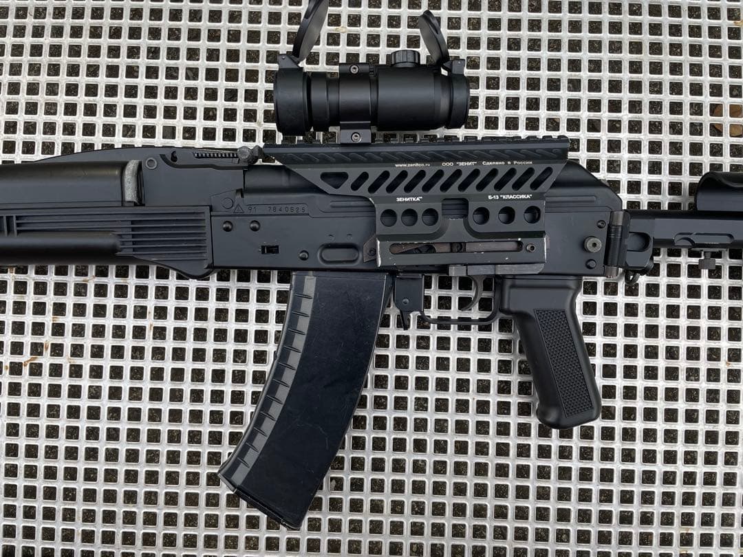 東京マルイ次世代電動ガンAK74MN ZENITカスタムノマグ2本ドットサイト