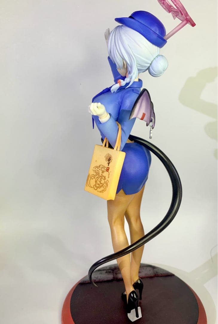 【完成品】 ブルアカ ブルーアーカイブ 黒舘 ハルナ ガレージキット 塗装済み