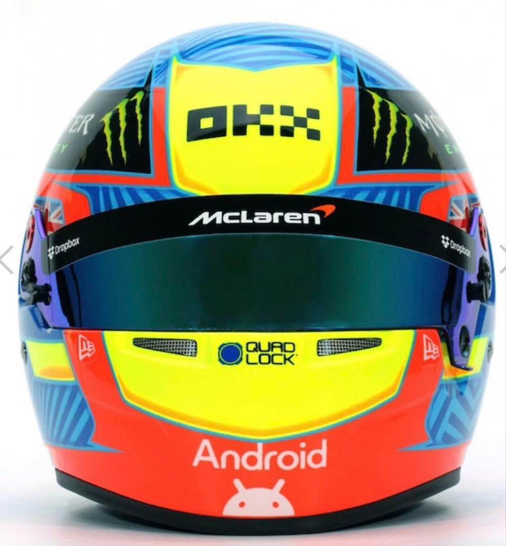 1/2ヘルメット オスカー ピアストリ マクラーレン F1 チーム 2024年