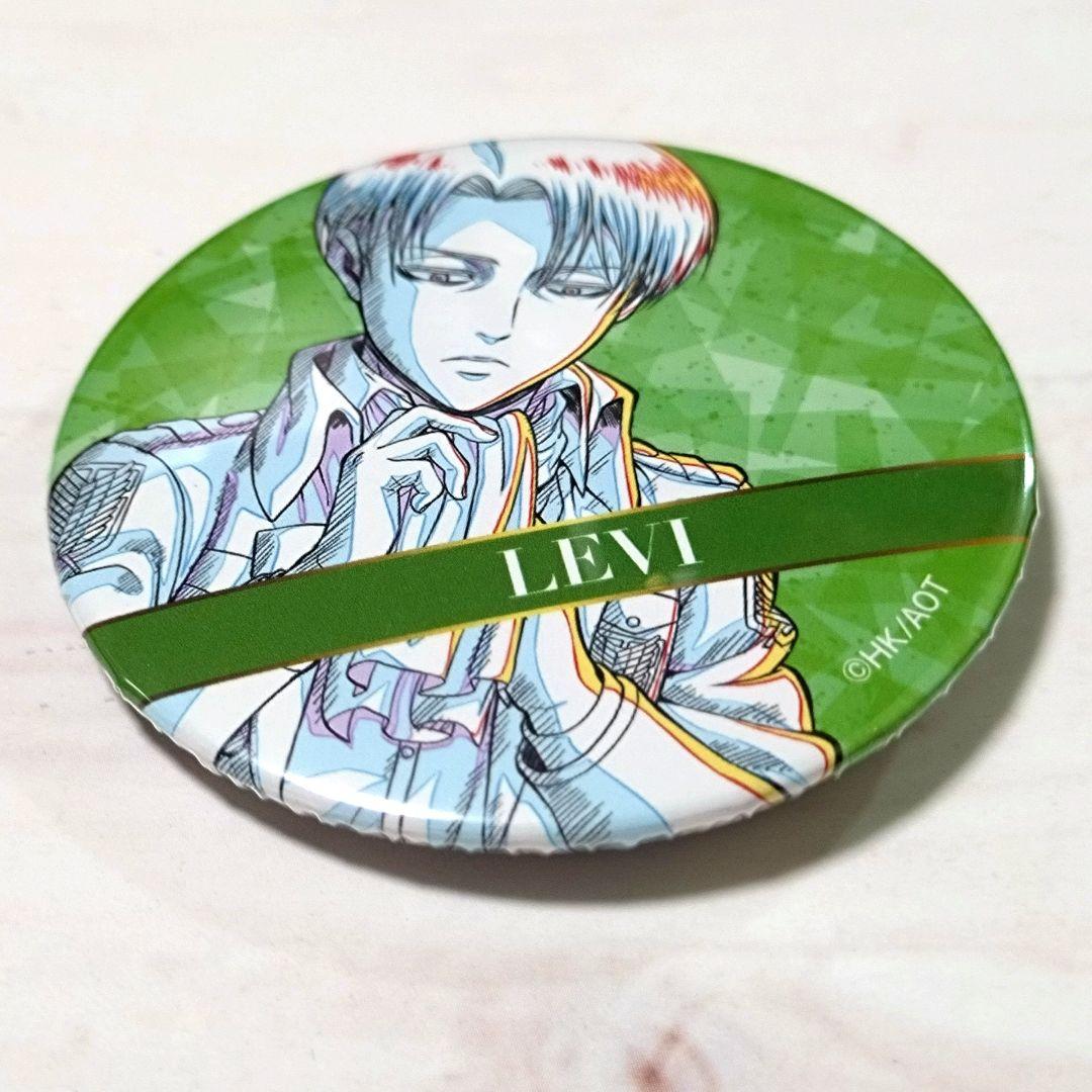 よ*読様 進撃の巨人 スペシャルイベント 原画 缶バッジ　リヴァイ WIT ST