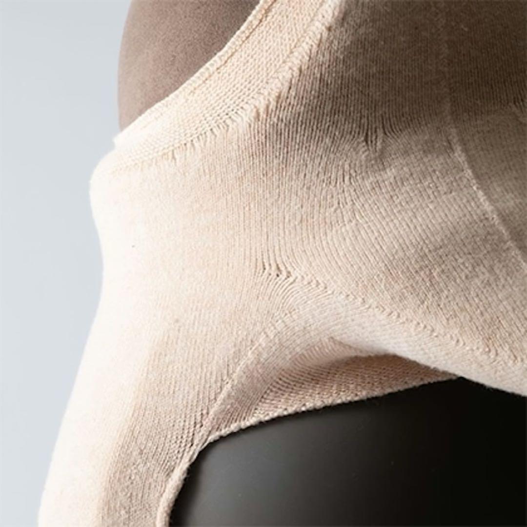 LOVOT オーガニックコットンニット(はに染め) アースピンク