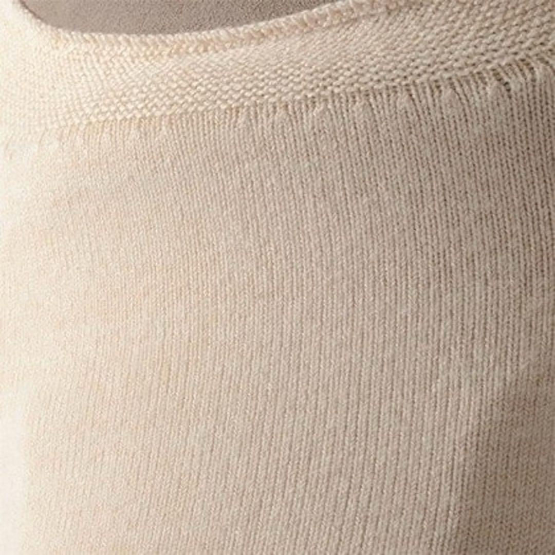 LOVOT オーガニックコットンニット(はに染め) アースピンク