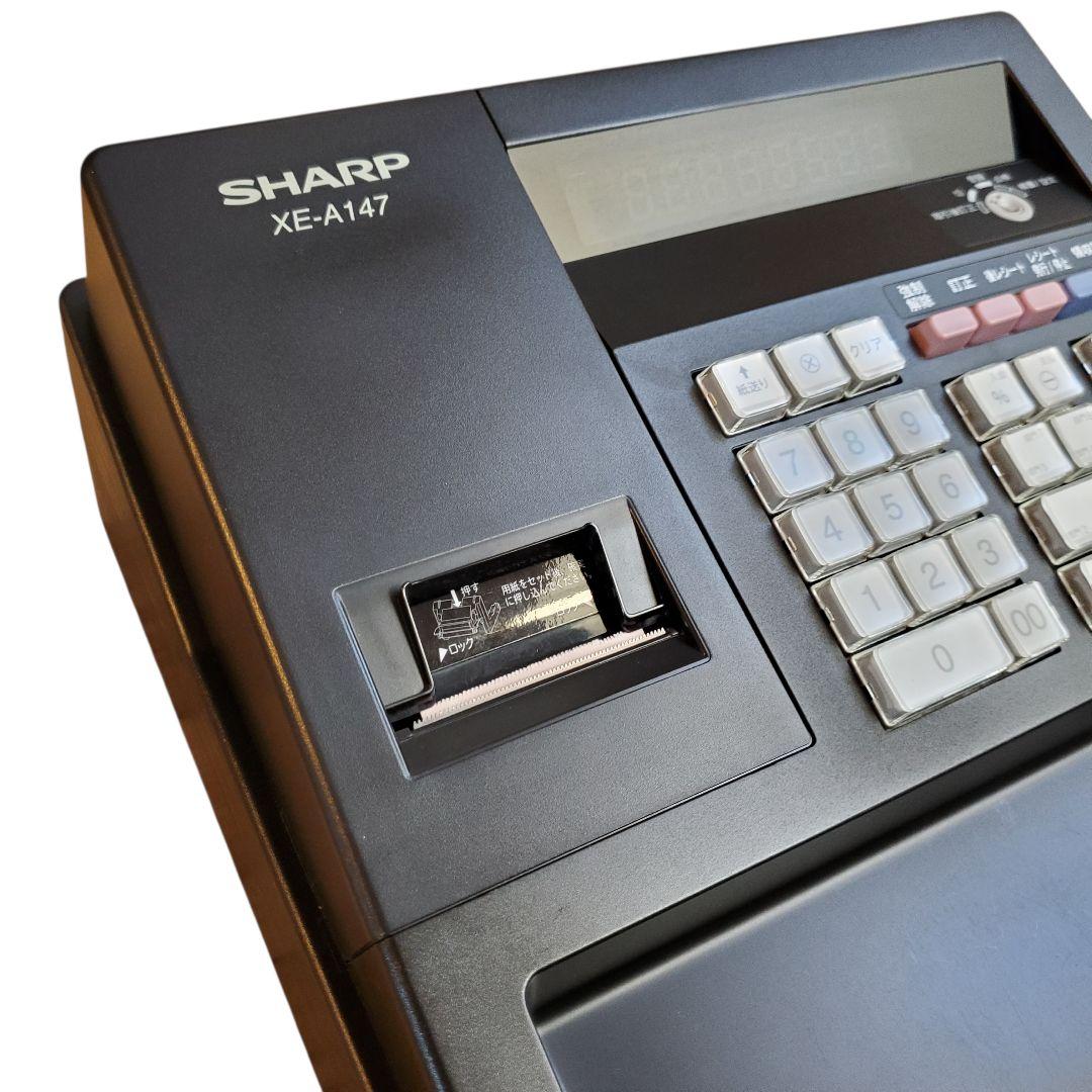 【極美品】SHARP レジスター XE-A147 ブラック