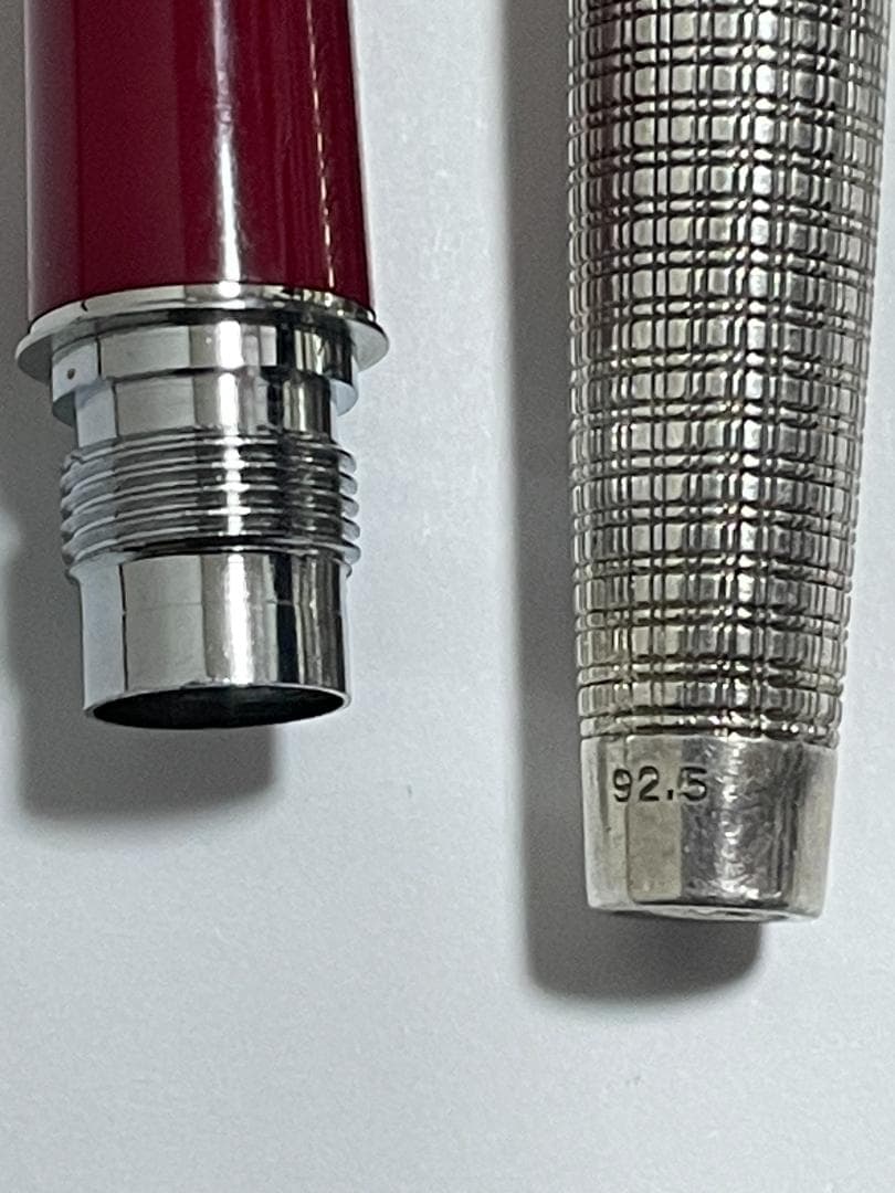 PLATINUM 万年筆 18K STERLINGSILVER vintage