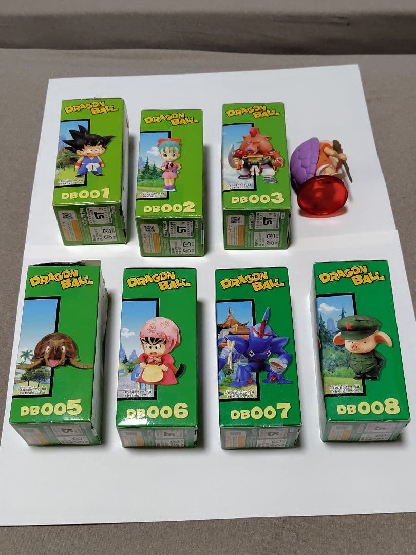 ドラゴンボール ワーコレフィギュア 出会いと旅立ち編 全8種 セット