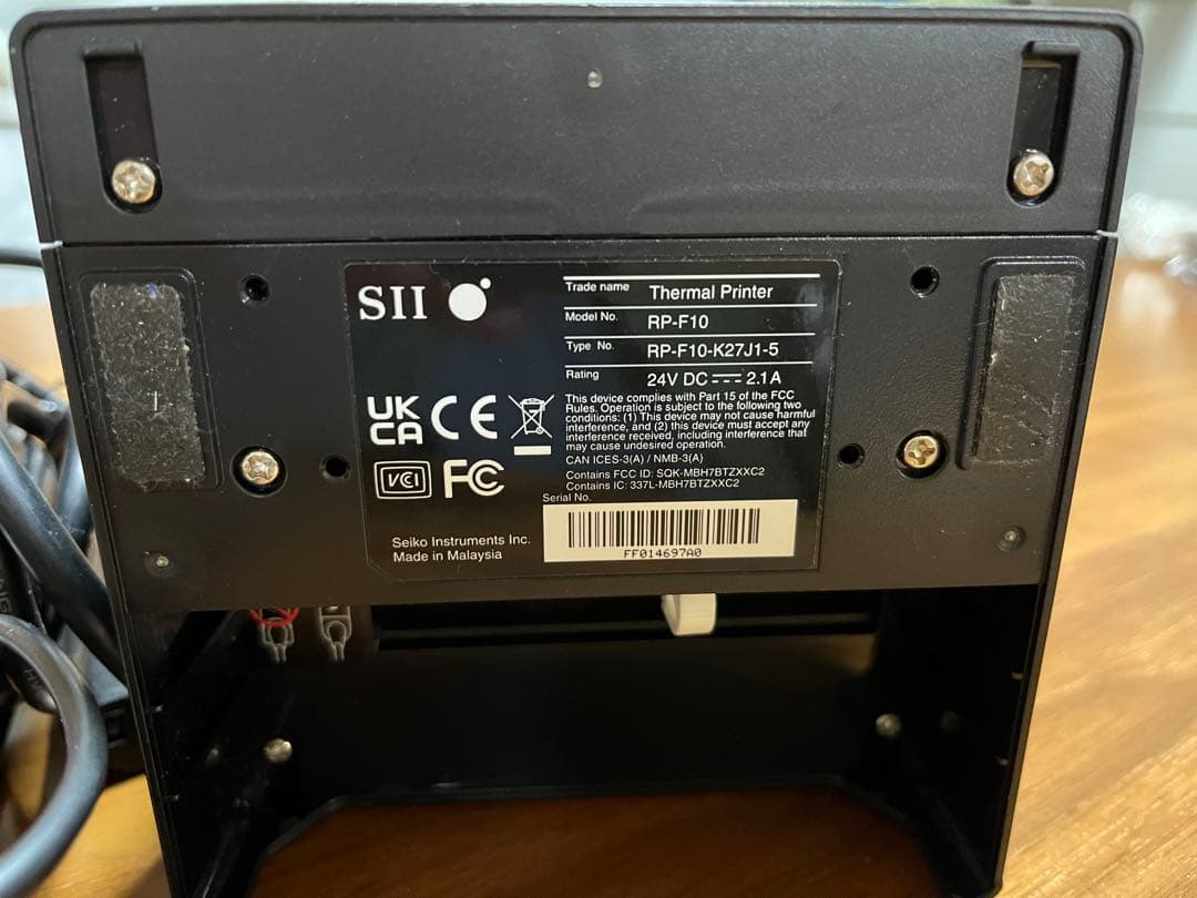 SII サーマルプリンター RP-F10