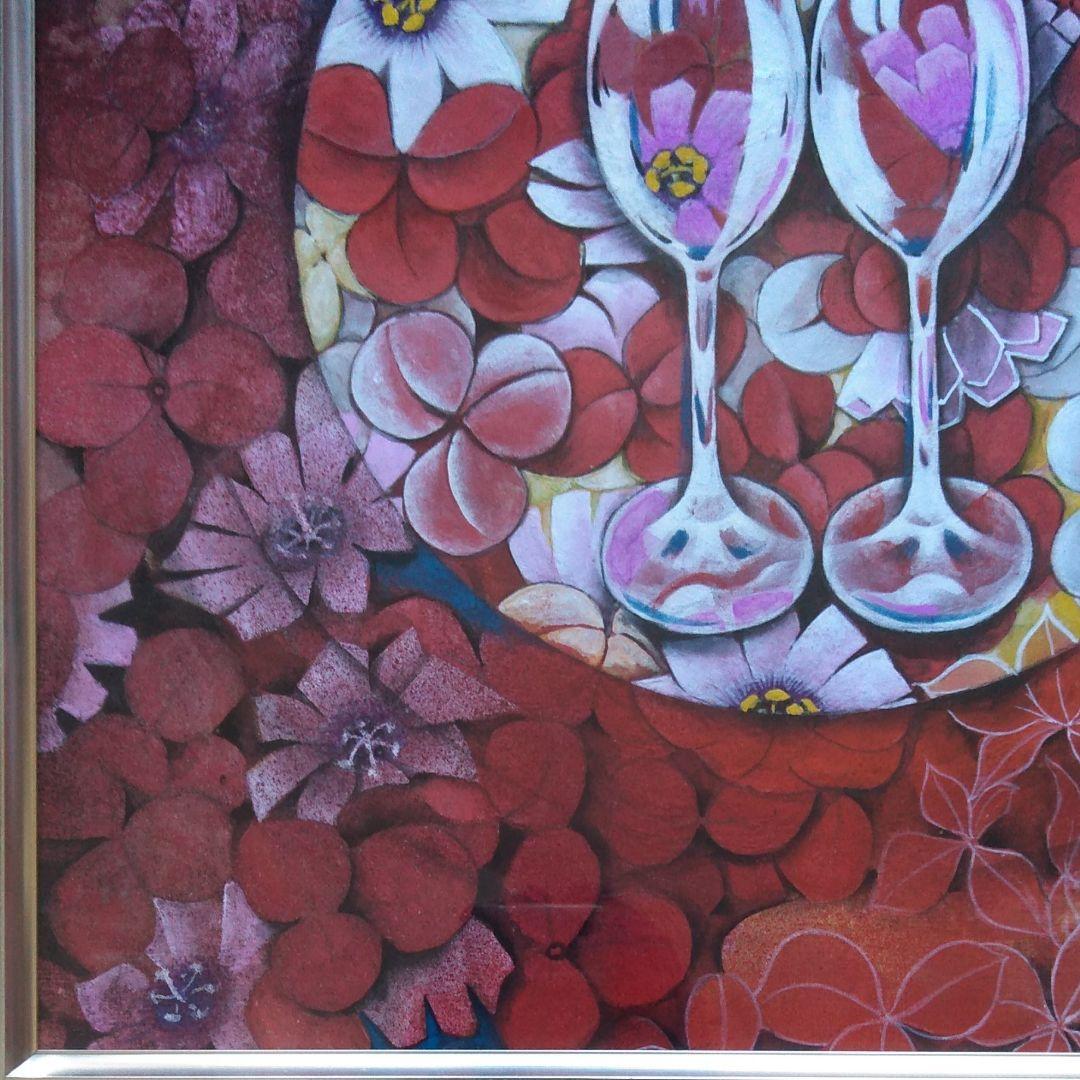 日本画(27)　ワイングラス