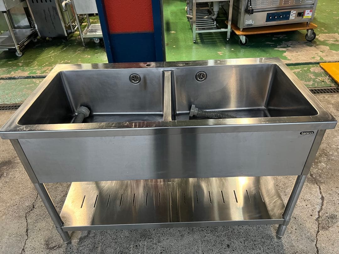 taniko 2槽シンク1200x600x800