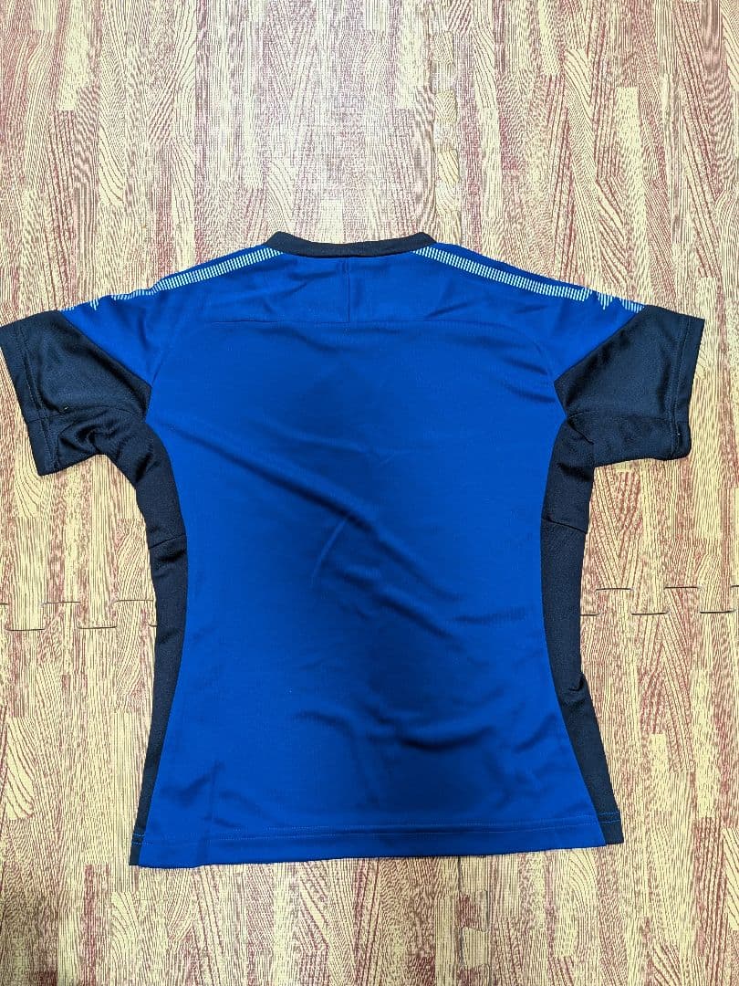 JACPA ミズノ サッカーウェアセット 青 赤 ジャクパ 130 120 幼児