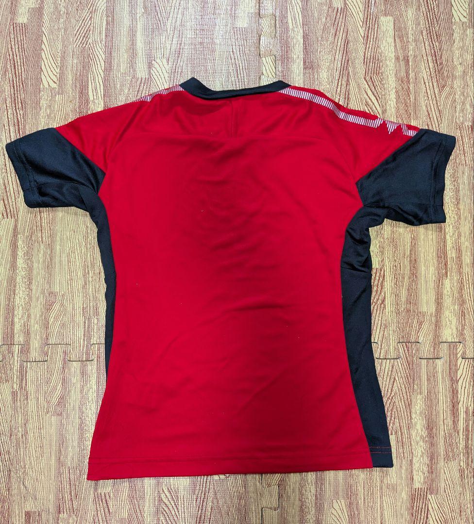 JACPA ミズノ サッカーウェアセット 青 赤 ジャクパ 130 120 幼児