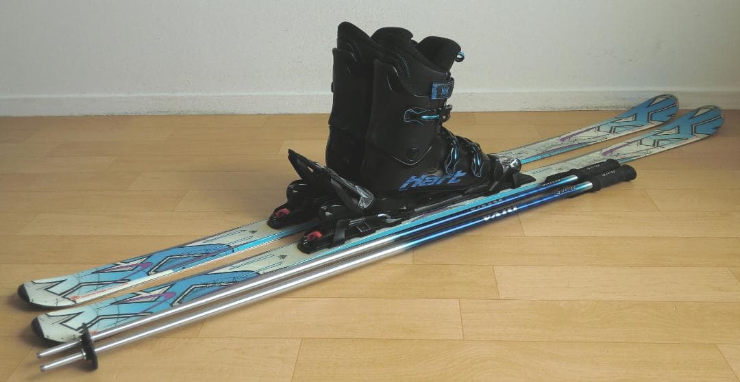 ■■送料無料■K2＋Hart■メンズスキーセット■板170靴27.5■メンテ付■