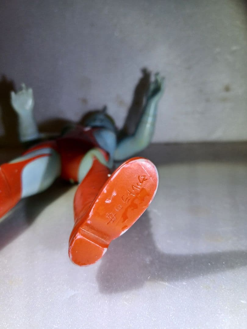 昭和購入物)ウルトラの母(身長約29cm)　ブルマァク　ソフビ