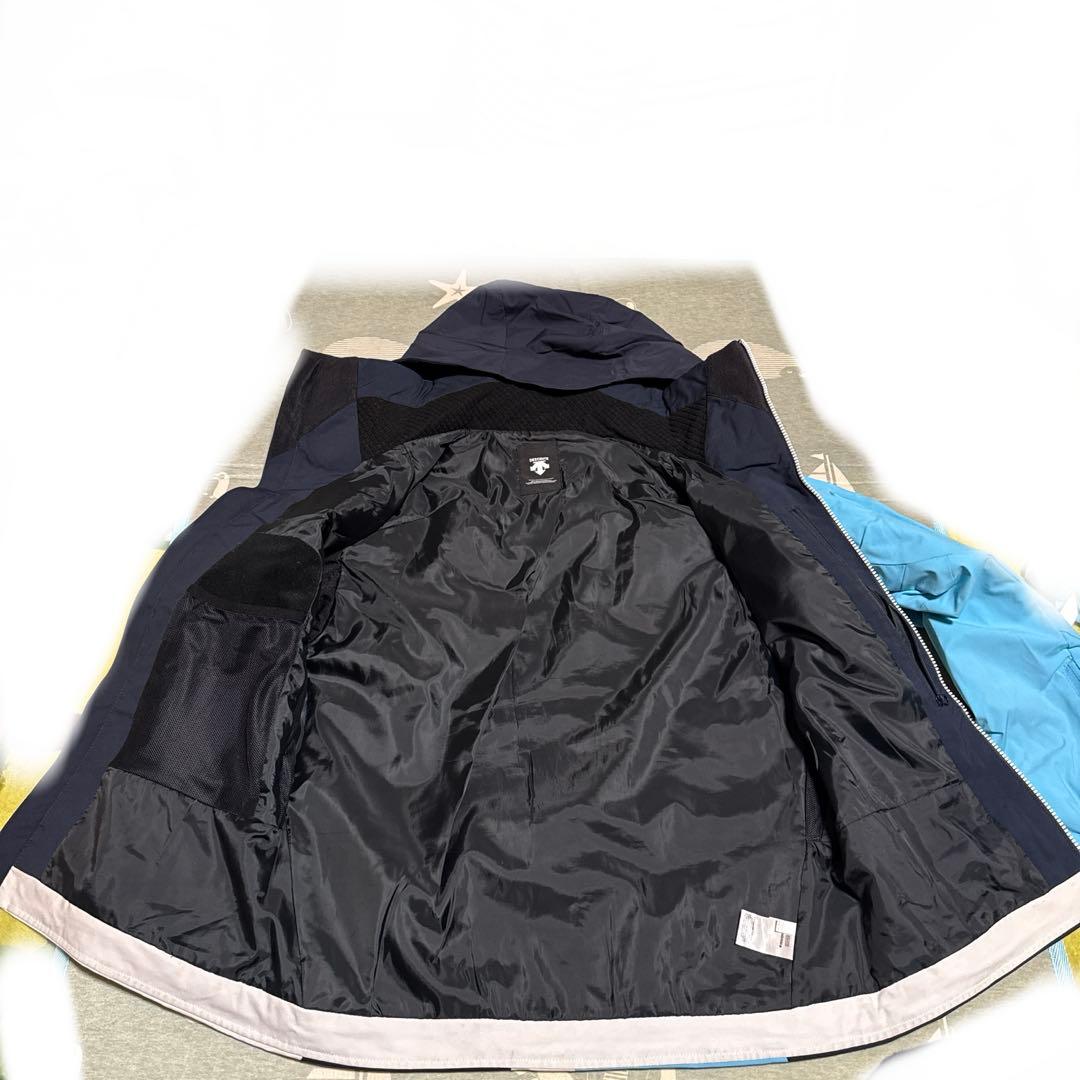 OGSAKA DESCENTE スキーウェア 上下 Mサイズ 紺/白/水色