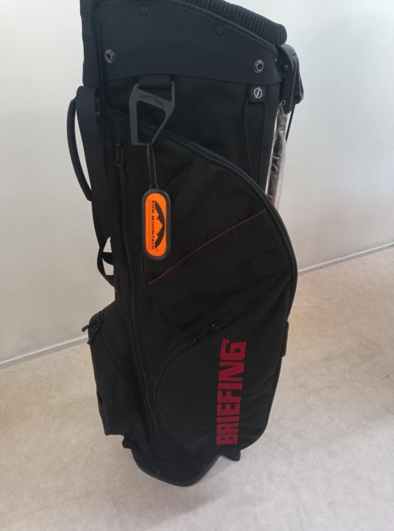 超美品！ブリーフィング＆サンマウンテンコラボキャディーバッグ