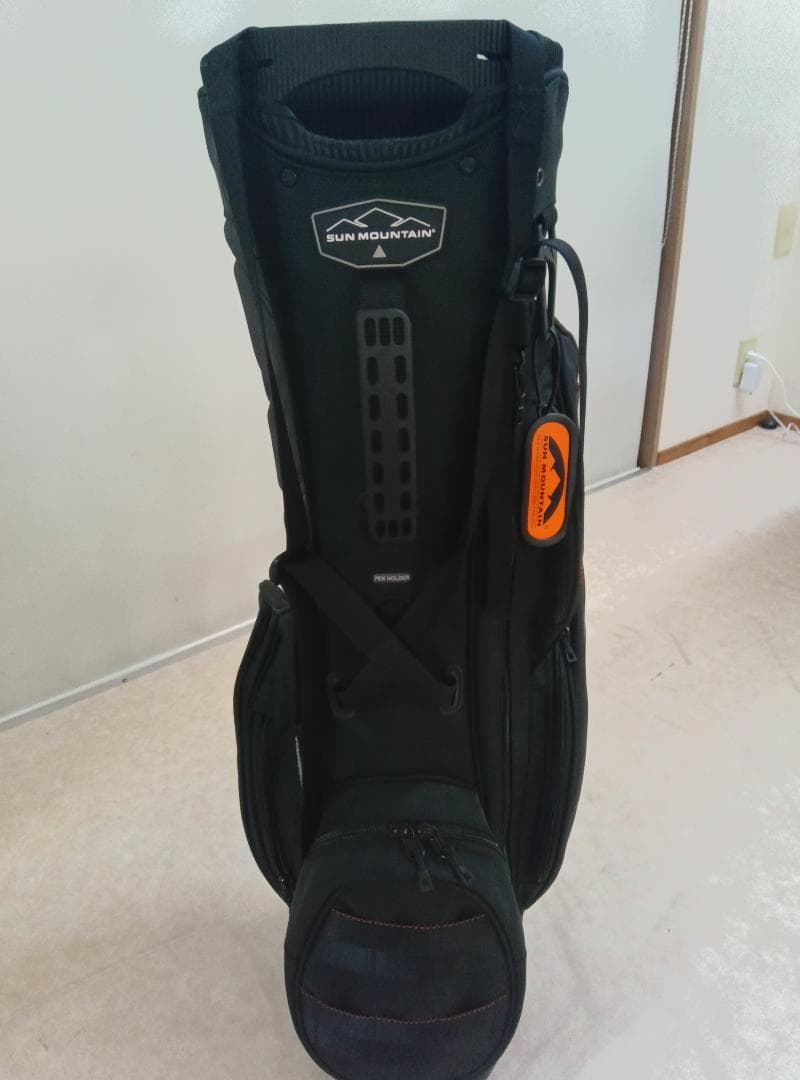 超美品！ブリーフィング＆サンマウンテンコラボキャディーバッグ