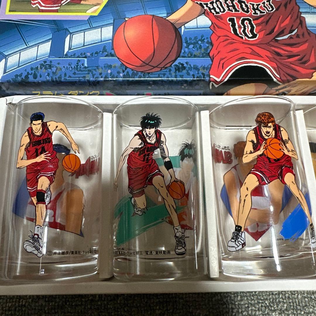 SLAM DUNK キャラクターグラス 5個セット