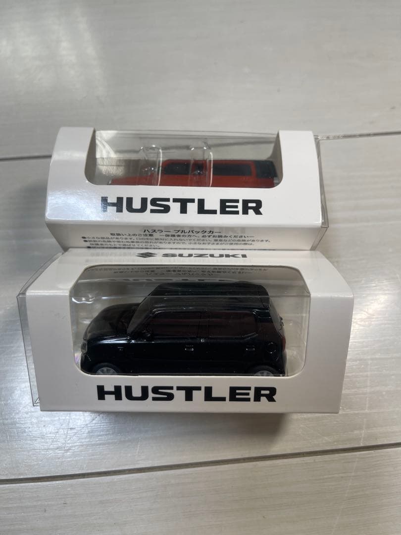 SUZUKI HUSTLER ハスラー ミニカー 非売品 4台セット
