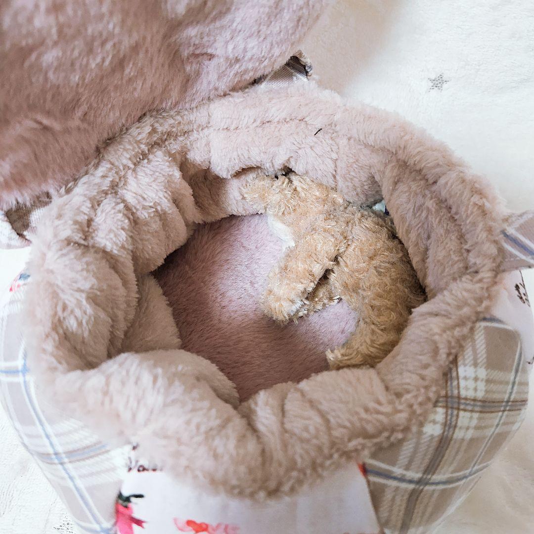 第2回⑤【バレンタインオリジナル生地】＊ころんと日和＊フクロモモンガ＊小動物