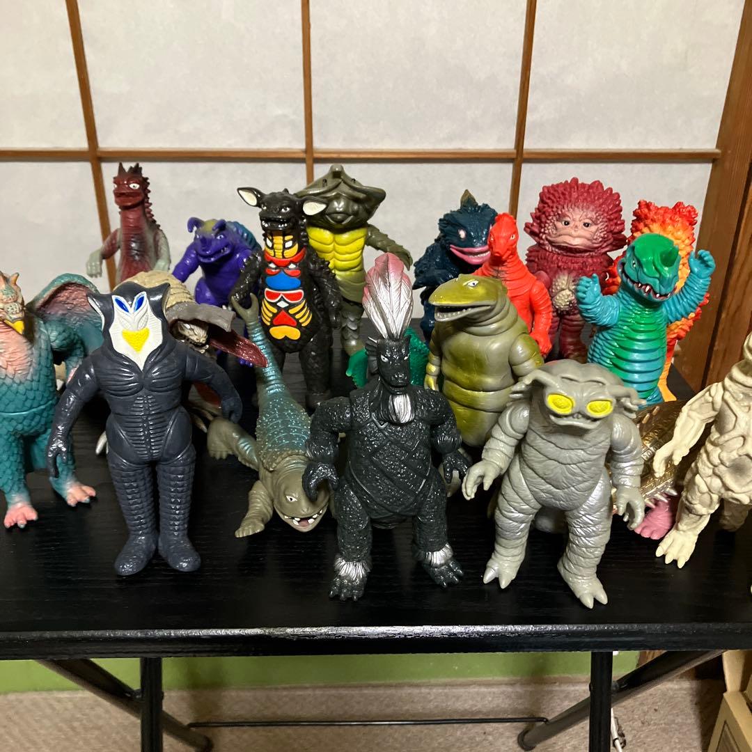 初代 ウルトラマン　怪獣ソフビ　まとめ売り