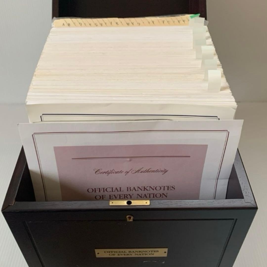 フランクリンミント　世界の国々の紙幣コレクション162ヶ国