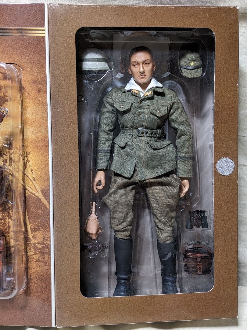 日本軍　陸軍　将校 軍服　ミリタリーフィギュア　中川三郎 中古　パーツ有り