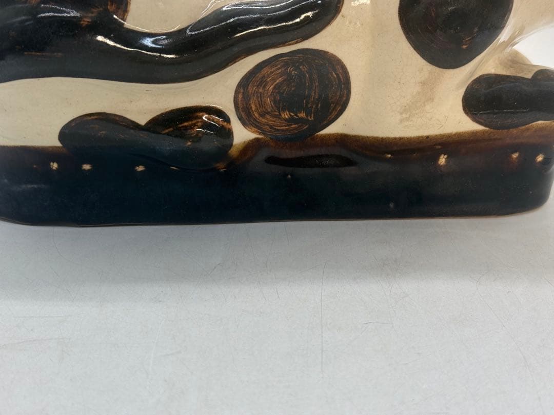 中国　明時代　磁州窯虎形枕　アンティーク　送料込み251217