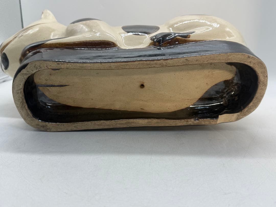 中国　明時代　磁州窯虎形枕　アンティーク　送料込み251217