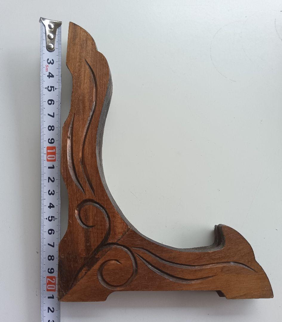 アイヌ木製盆（イタ）木彫り絵皿