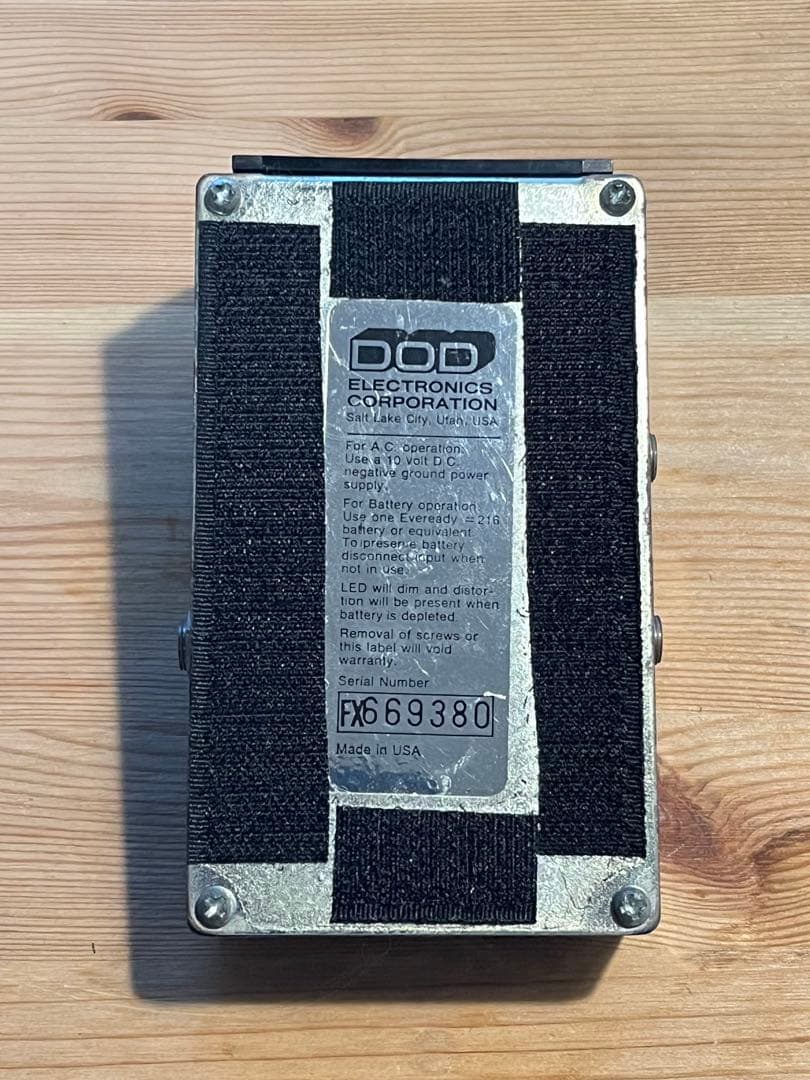 ギター DOD FX65 Stereo Chorus used