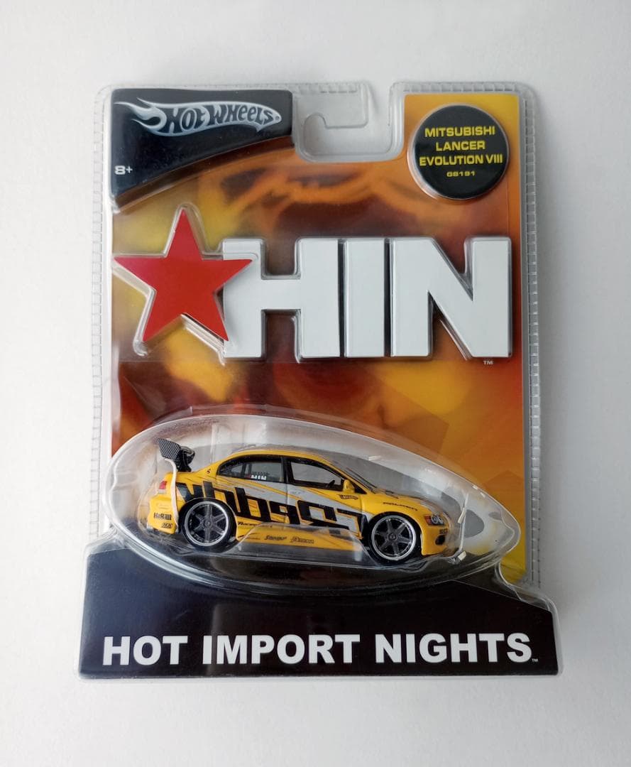 ホットウィール HIN 三菱 LANCER EVOLUTION Ⅷ 未開封品