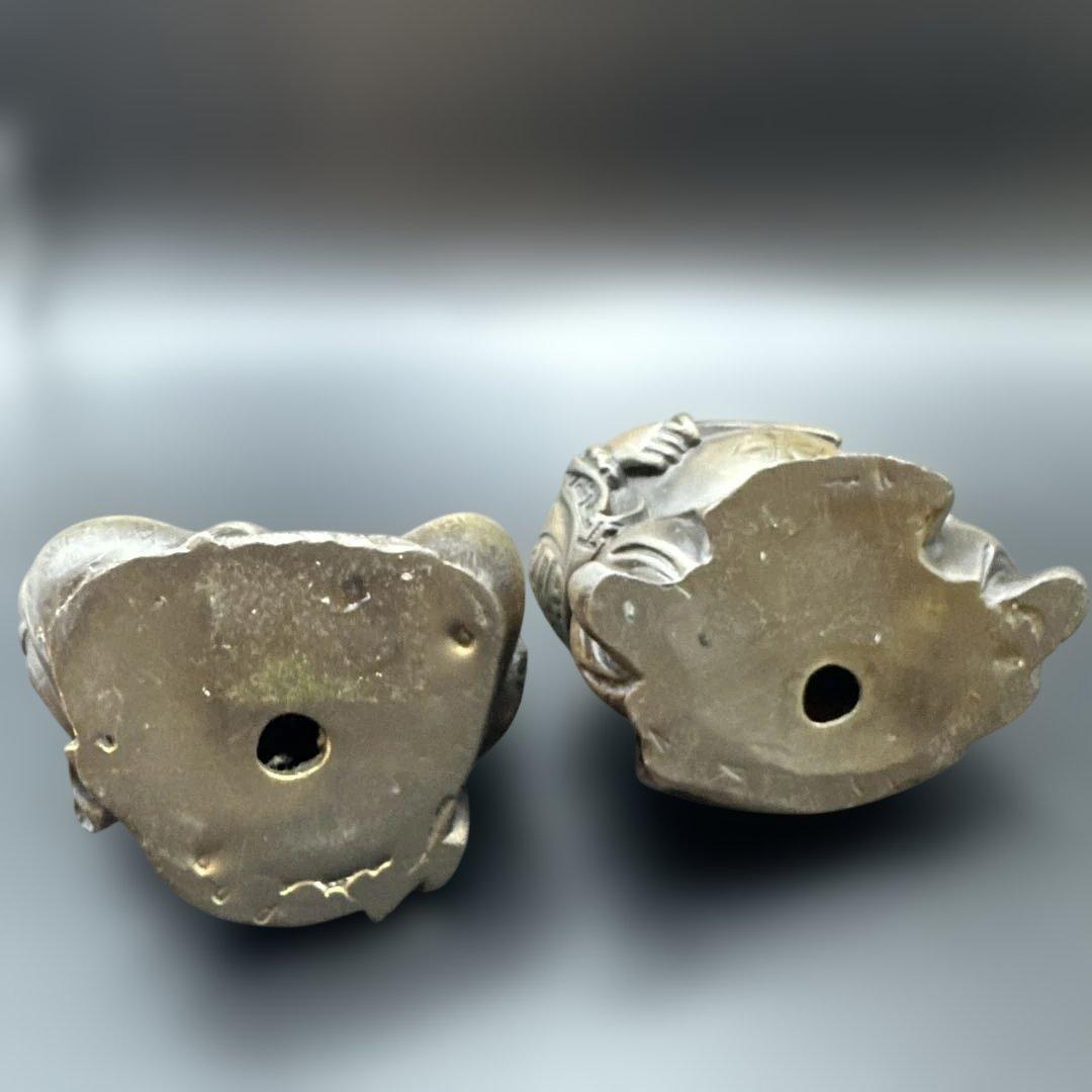 置物，銅，中国？ インテリア，ブロンズ，金工