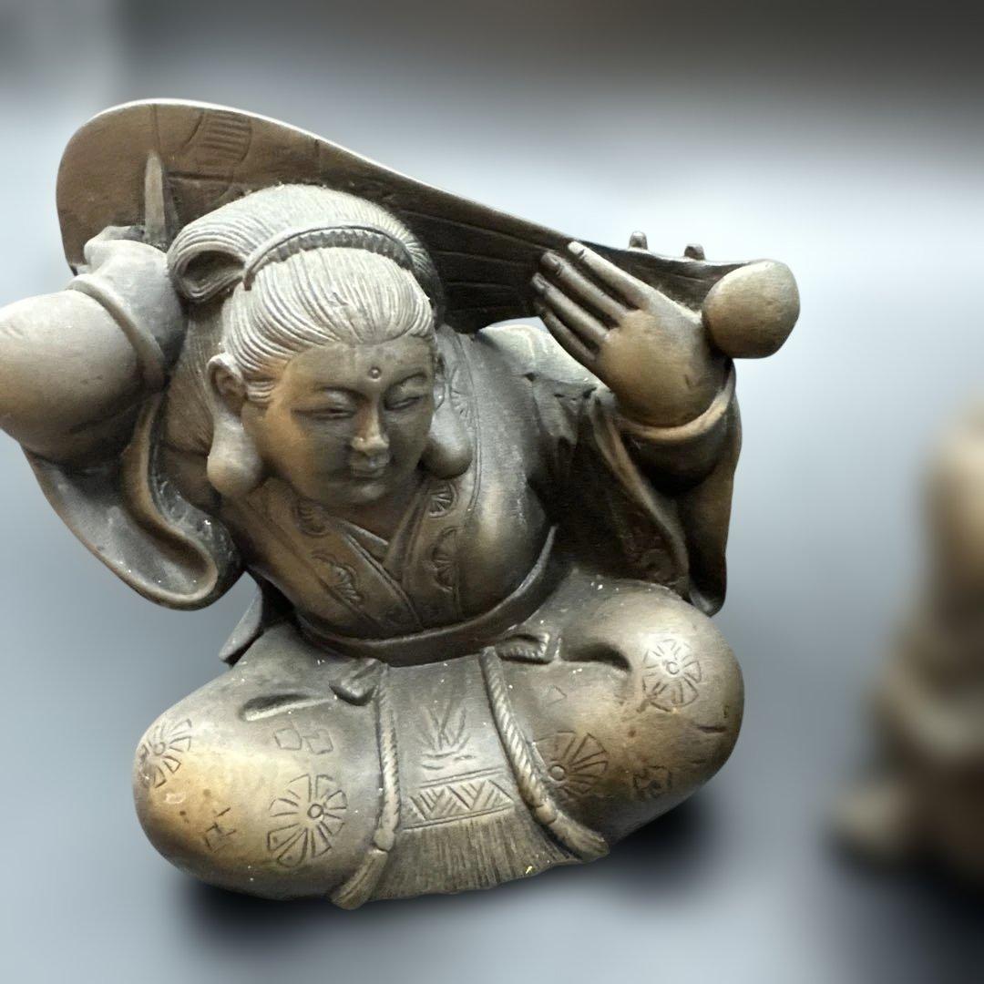 置物，銅，中国？ インテリア，ブロンズ，金工