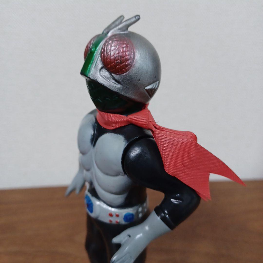 無版権　通称「盆踊りライダー」パチモノ希少美品ソフビフィギュア