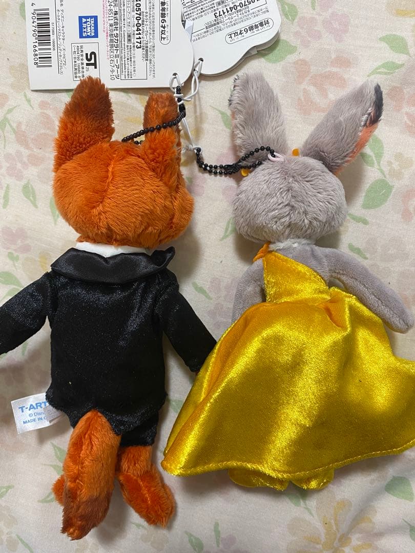 ズートピア2ニック・ジュディ ぬいぐるみセット