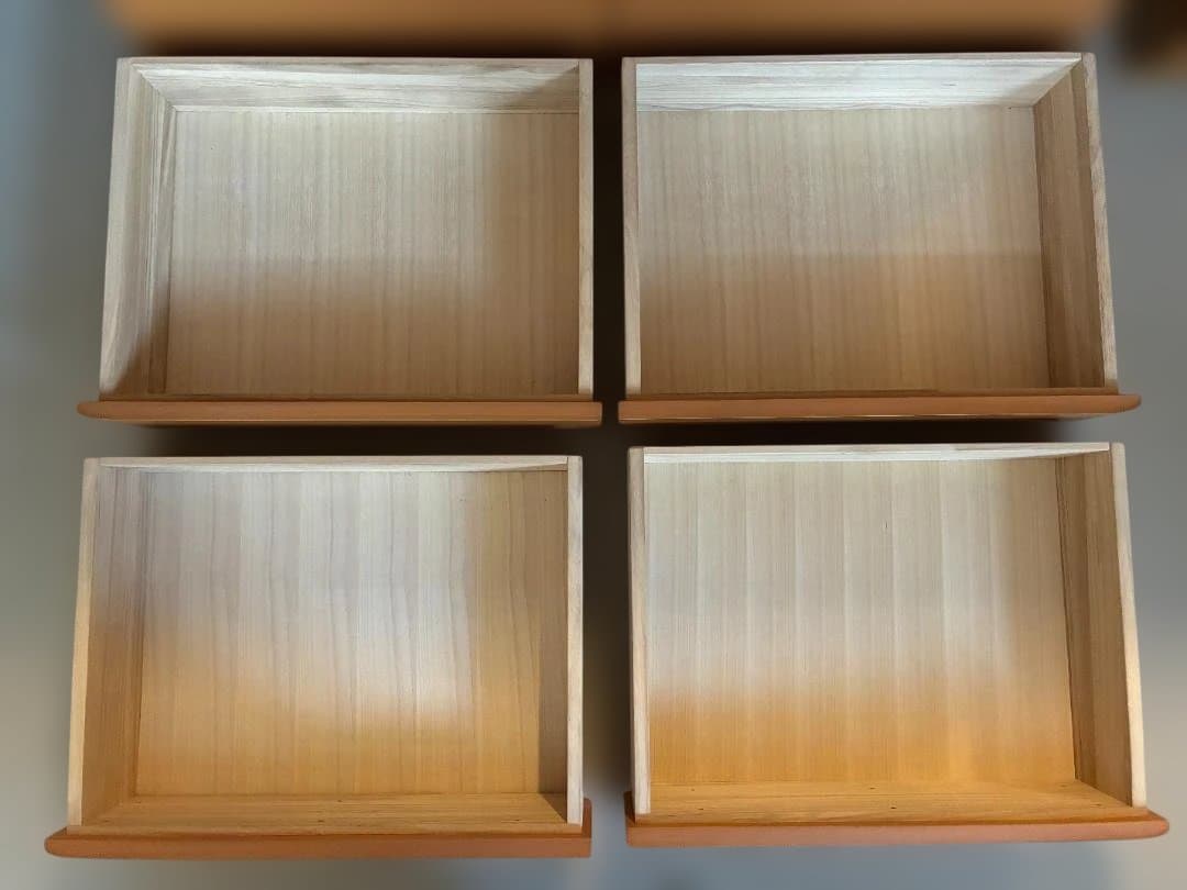 051 山協家具工業（株）幅140-7段チェスト(奥行58) 天然木単板