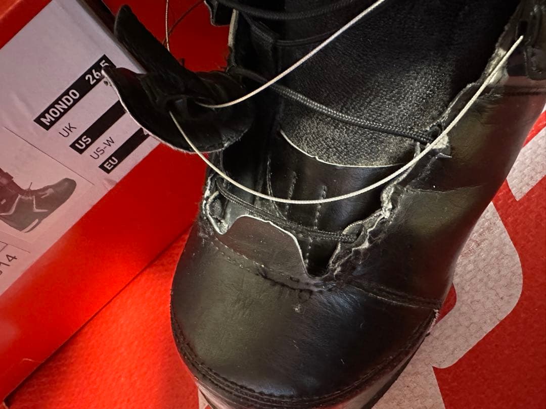 EDGE スノーボードブーツ ブラック 26.5センチ　②