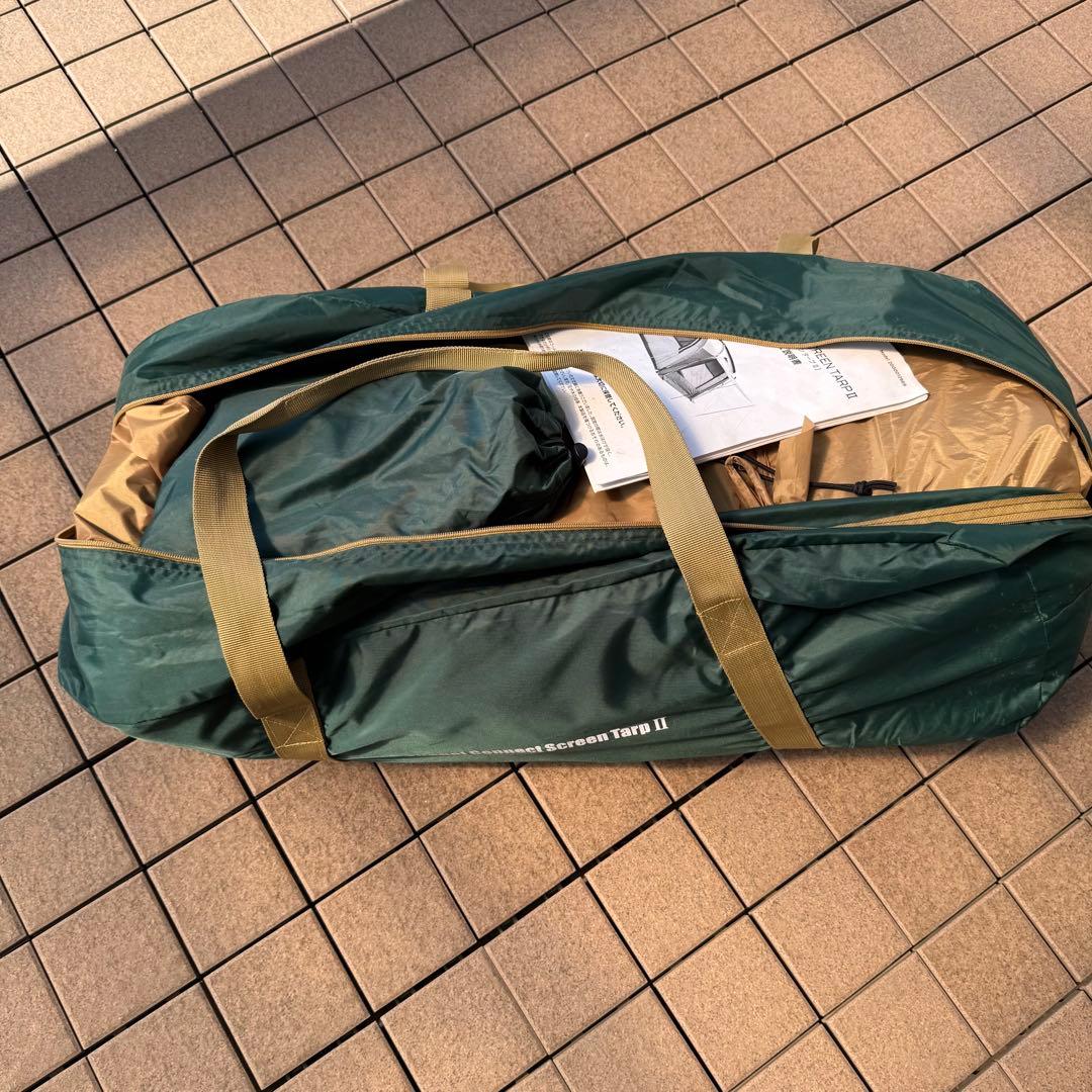 Coleman トンネルコネクトタープ II 美品