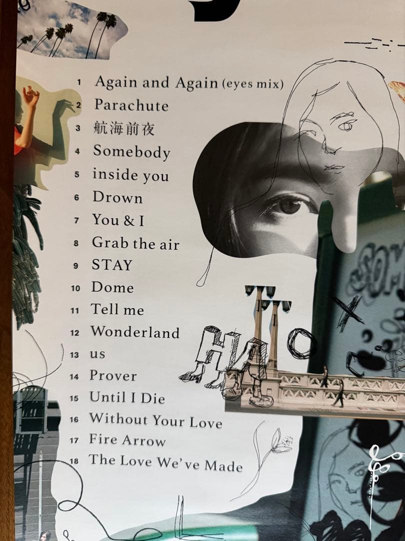 【非売品】　milet 1st album先着特典 「eyes」B2告知ポスター