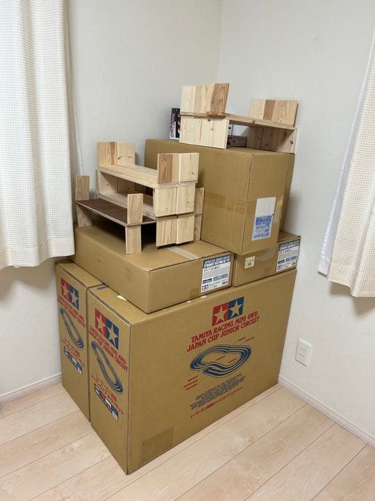 ミニ四駆 ジャパンカップ ジュニアサーキット レッド/ブルー/ホワイト