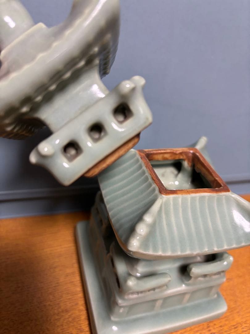 置物　丸物　開店記念　レトロ　アンティーク