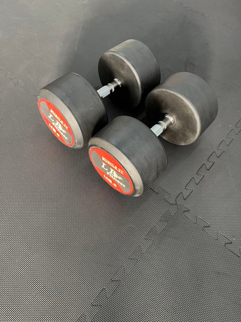 ラバーダンベル42.5kg×2個SET引き取り限定