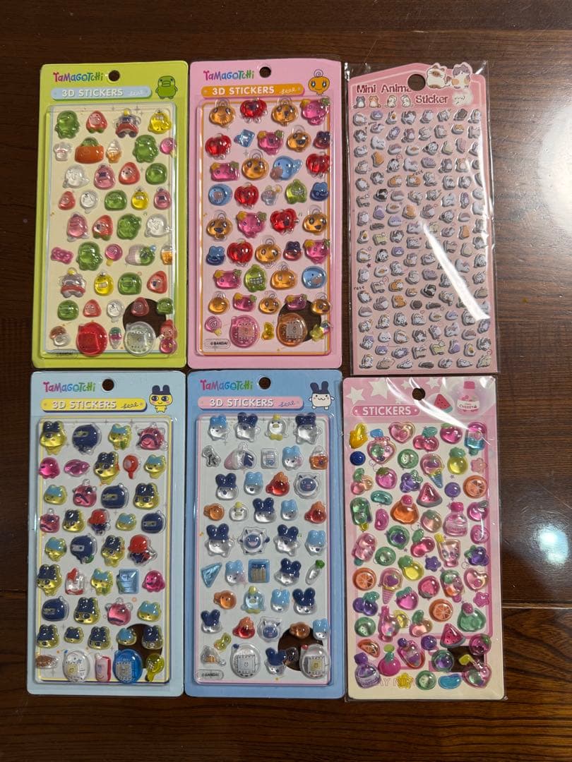 新品　ボンボンドロップシール　サンリオ　たまごっち　ちいかわ　　292枚セット