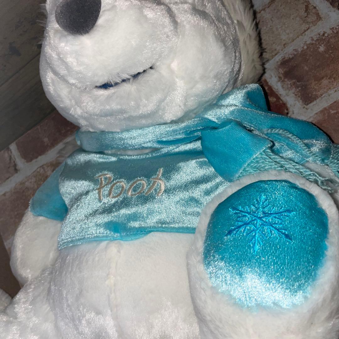 【美品】Pooh hand puppet プーさん　ハンドパペット　ぬいぐるみ