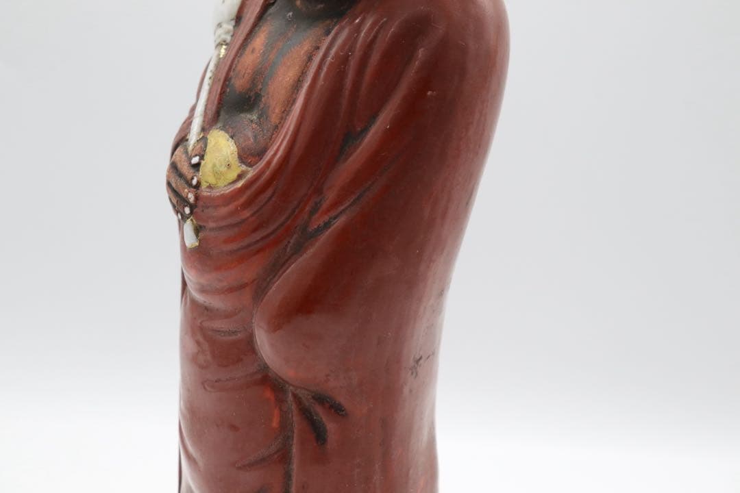 時代　九谷　焼達磨　置物　送料込み250826