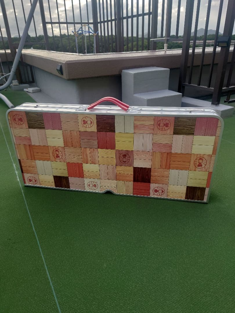 コールマン　テーブル 6人　ナチュラルモザイク