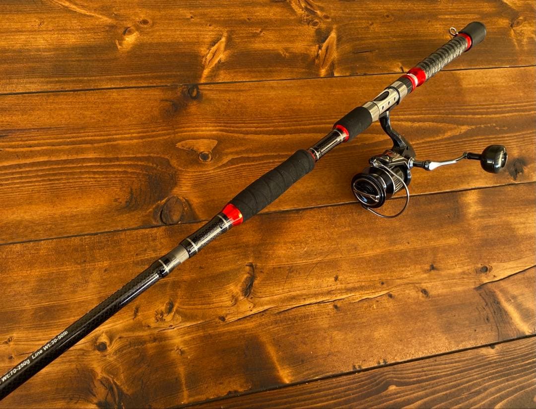 ジギングセット　ジギングロッド　船釣り　3P パックロッド　青物　スロージギング